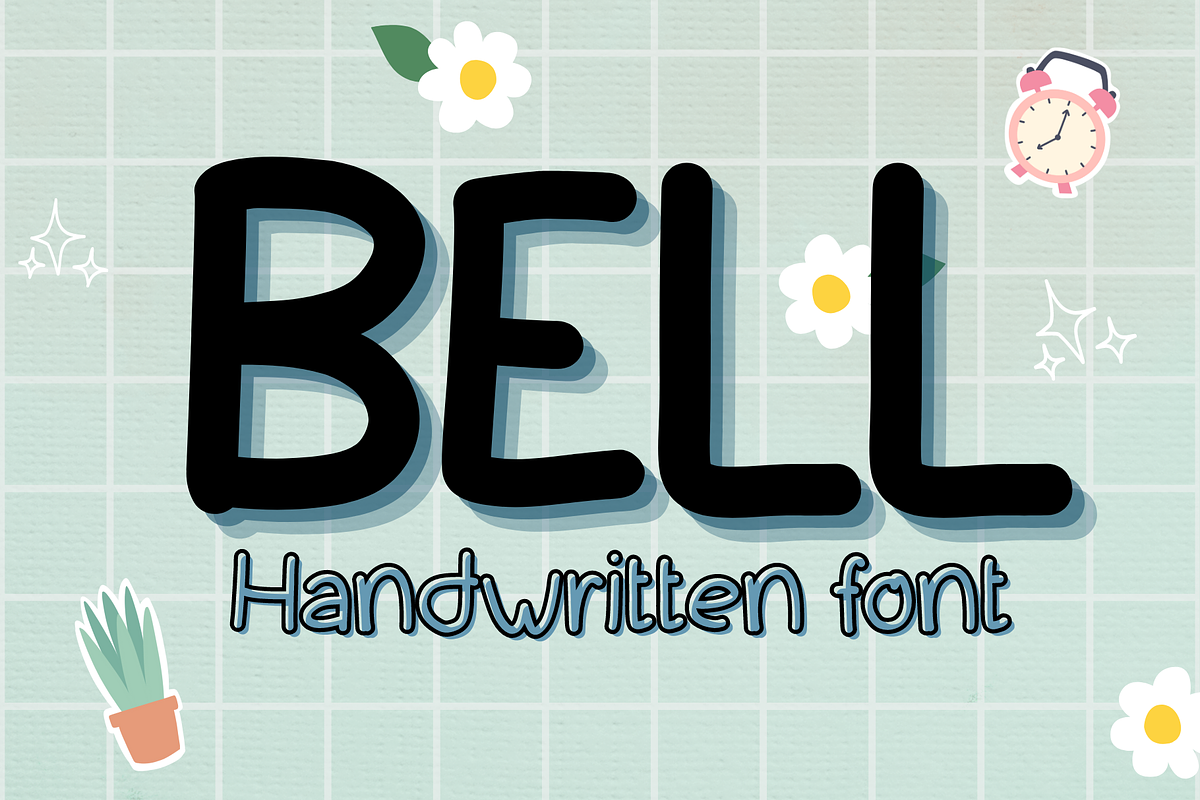 BELL, a Handwritten Font by Sirinart (Photo 1 of 5)