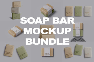 Soap Bar Mockup Bundle