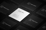 Minimal Square Business Cards, a Business Card Template by Galaxiya (Thumbnail 2 of 13)