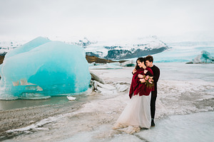 Iceland wedding in glacier lagoon wedding outdoor featuring iceland, wedding