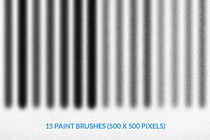 30 Geometric Texture Brushes