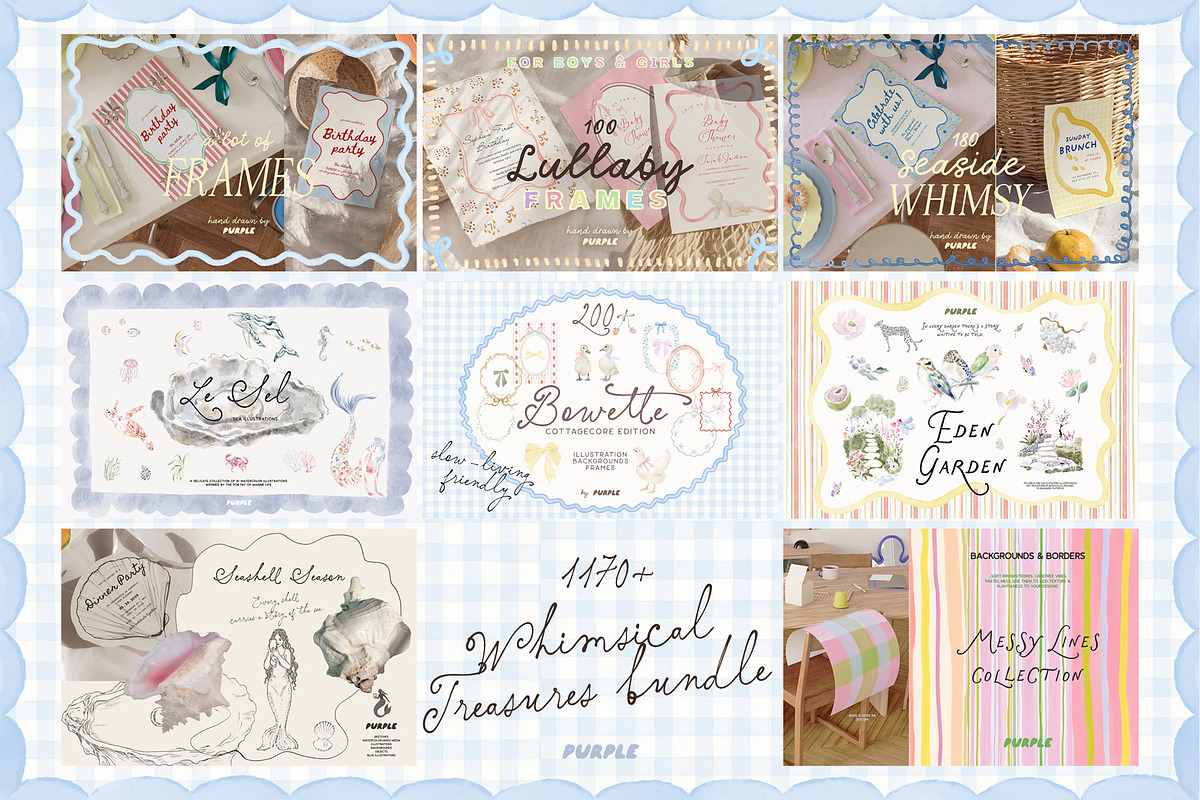 Whimsical Treasures Bundle, an Object Graphic by Purple (Photo 1 of 9)