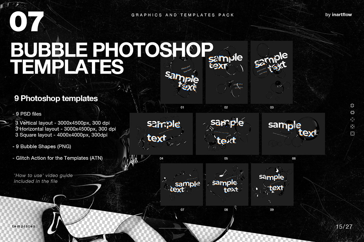 Graphics and Templates Pack, a Background Graphic by Inartflow (Photo 15 of 27)