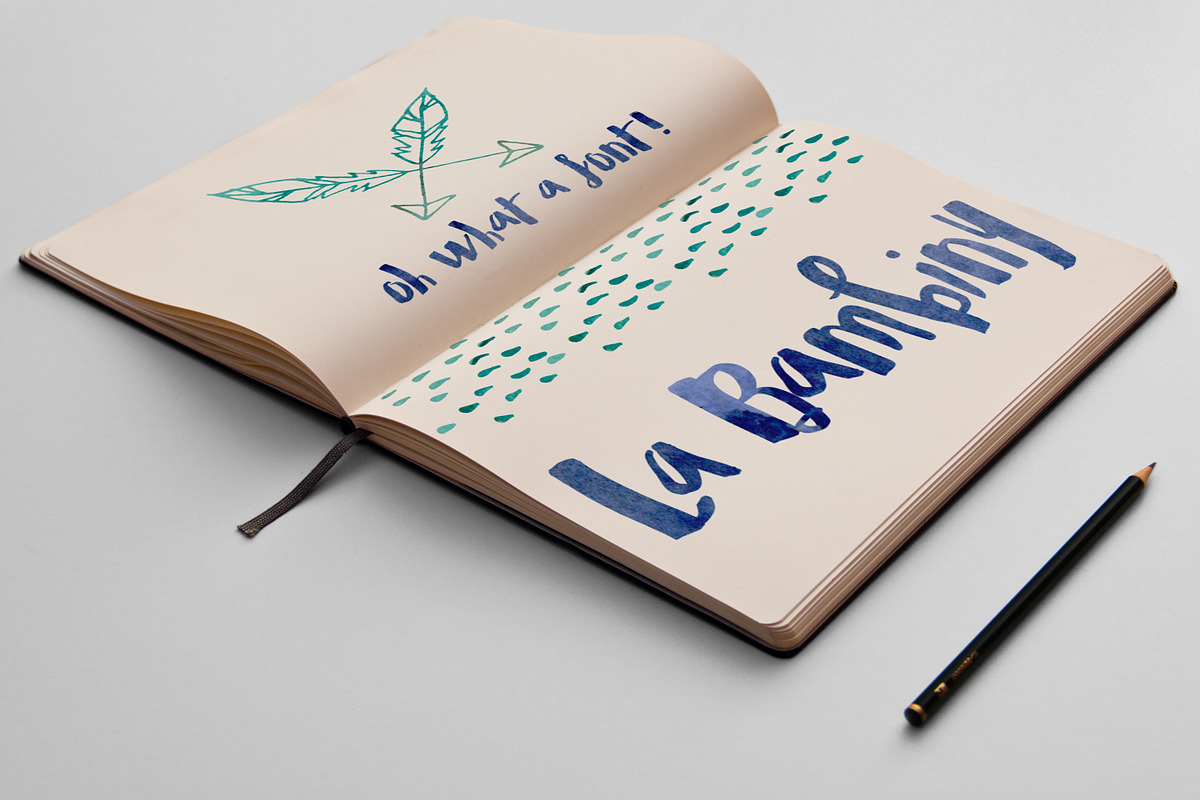 La Bambiny Typeface preview 3