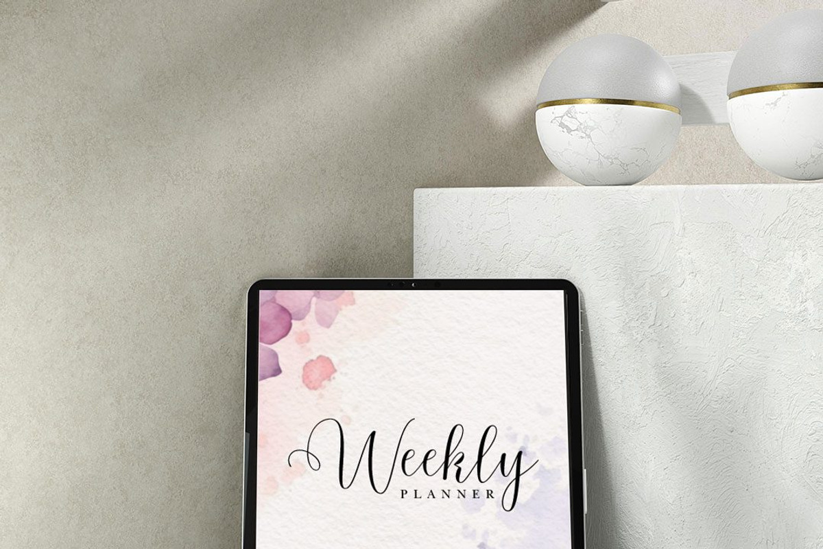 Weekly Planner, a Stationery Template by Brand Your Biz Co. (Photo 1 of 10)