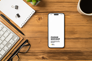 Office Concept Phone Mockup