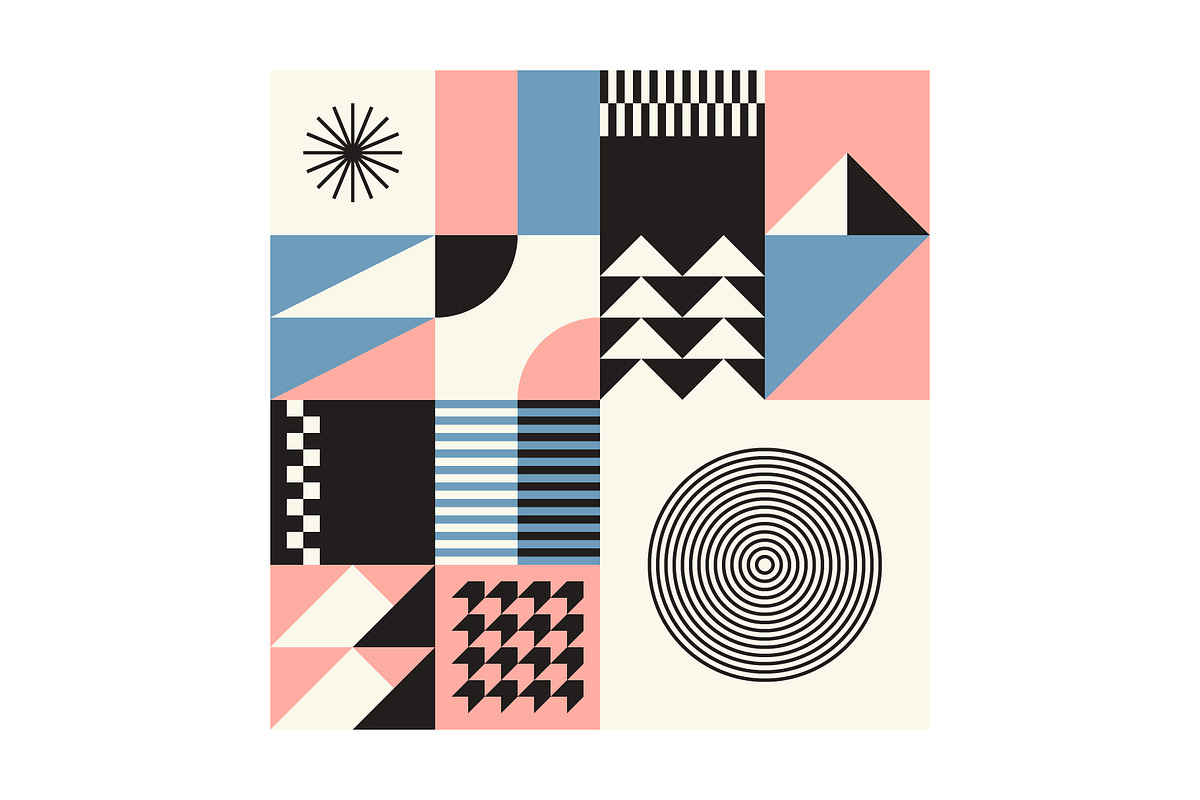 Abstract Geometric Patterns Bundle, a Pattern Graphic by Neo Geo (Photo 3 of 9)