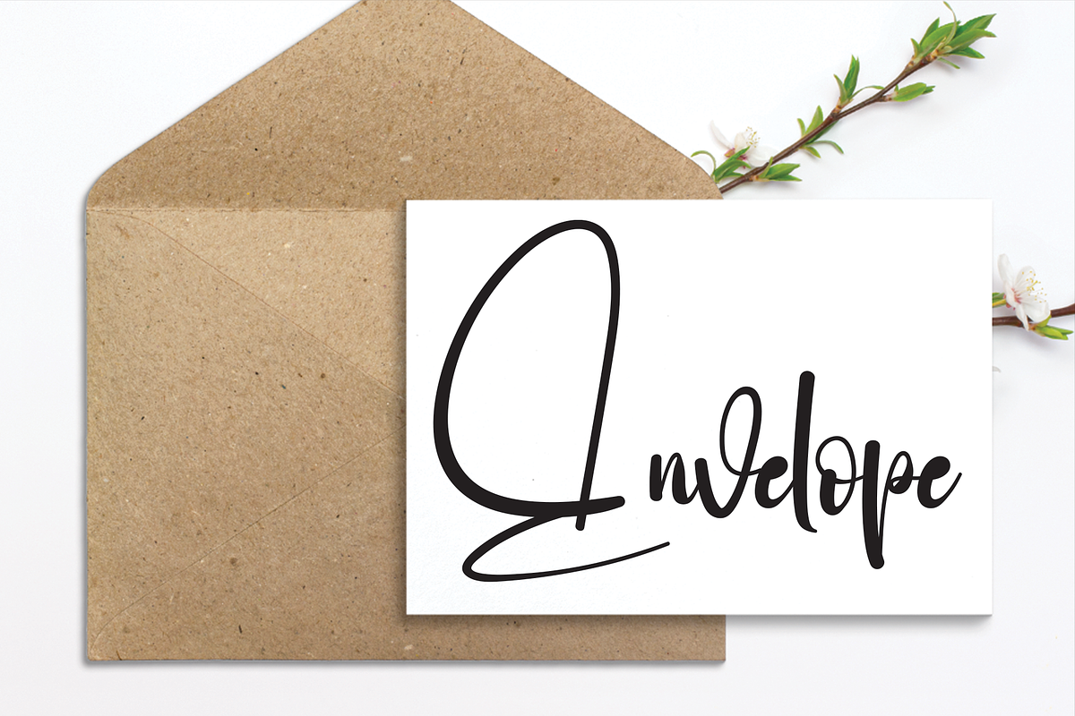 Style | Script Font, a Script Font by Scratchones (Photo 7 of 8)