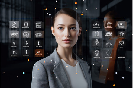 Efficient Face detection analyze, a Technology Photo by Ylivdesign