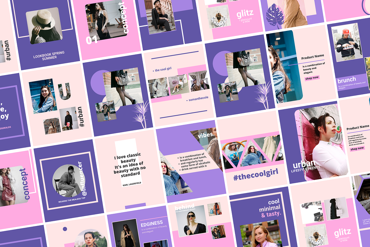 Fashion Templates Canva Instagram, a Social Media Template by Canvagator (Photo 2 of 3)