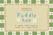 Puddle Hop Handwritten Font, a Handwritten Font by Perplexitics (Thumbnail 11 of 11)