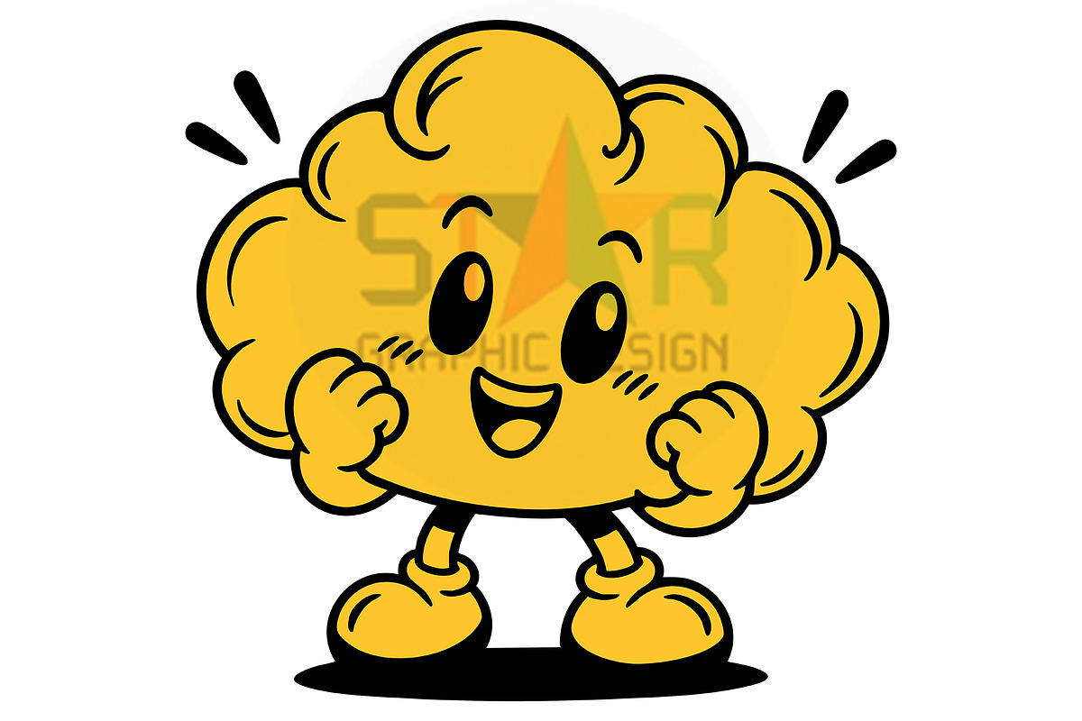 3 Emoji One Pack Cute Cartoon Charac, an Object Illustration by Star Graphic Design (Photo 4 of 4)