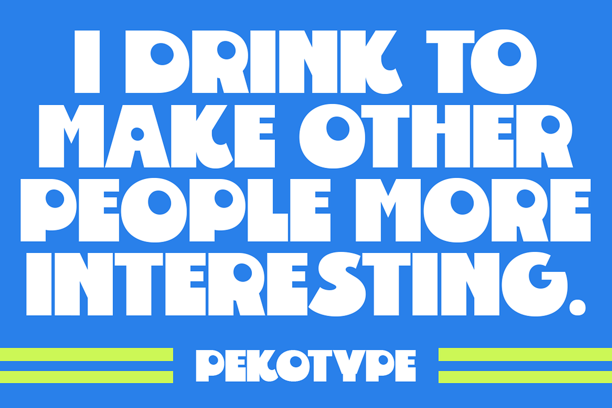 Olise - Bold Thick Display Logo Font, a Font by Pekotype (Photo 6 of 15)