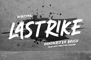 Lastrike, a Script Font by Ditatype (Thumbnail 1 of 11)