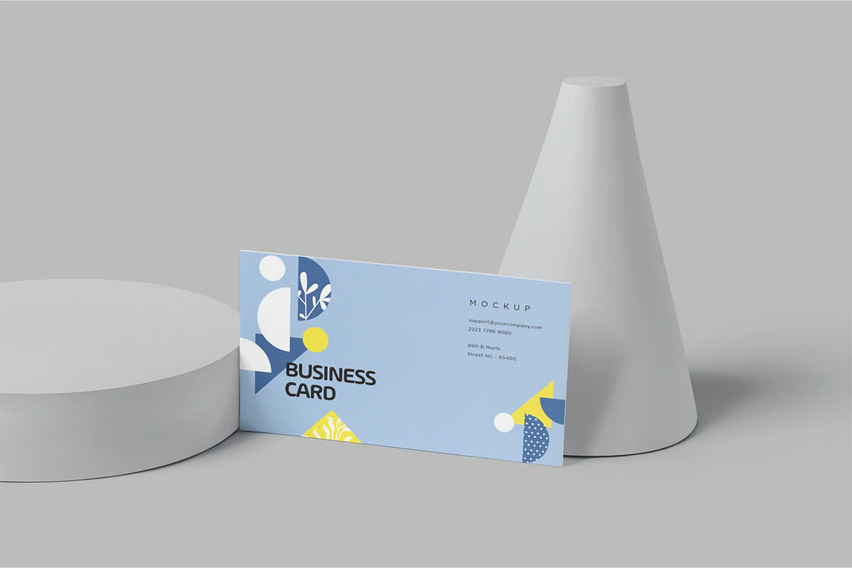 Visiting Card Mockups, an Advertising Mockup by megostudi0 (Photo 6 of 7)