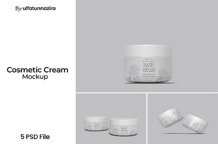 Cosmetic Cream Mockup