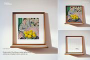 Square Frame Mockup Art PSD, a Household Mockup by momomockps (Thumbnail 3 of 9)