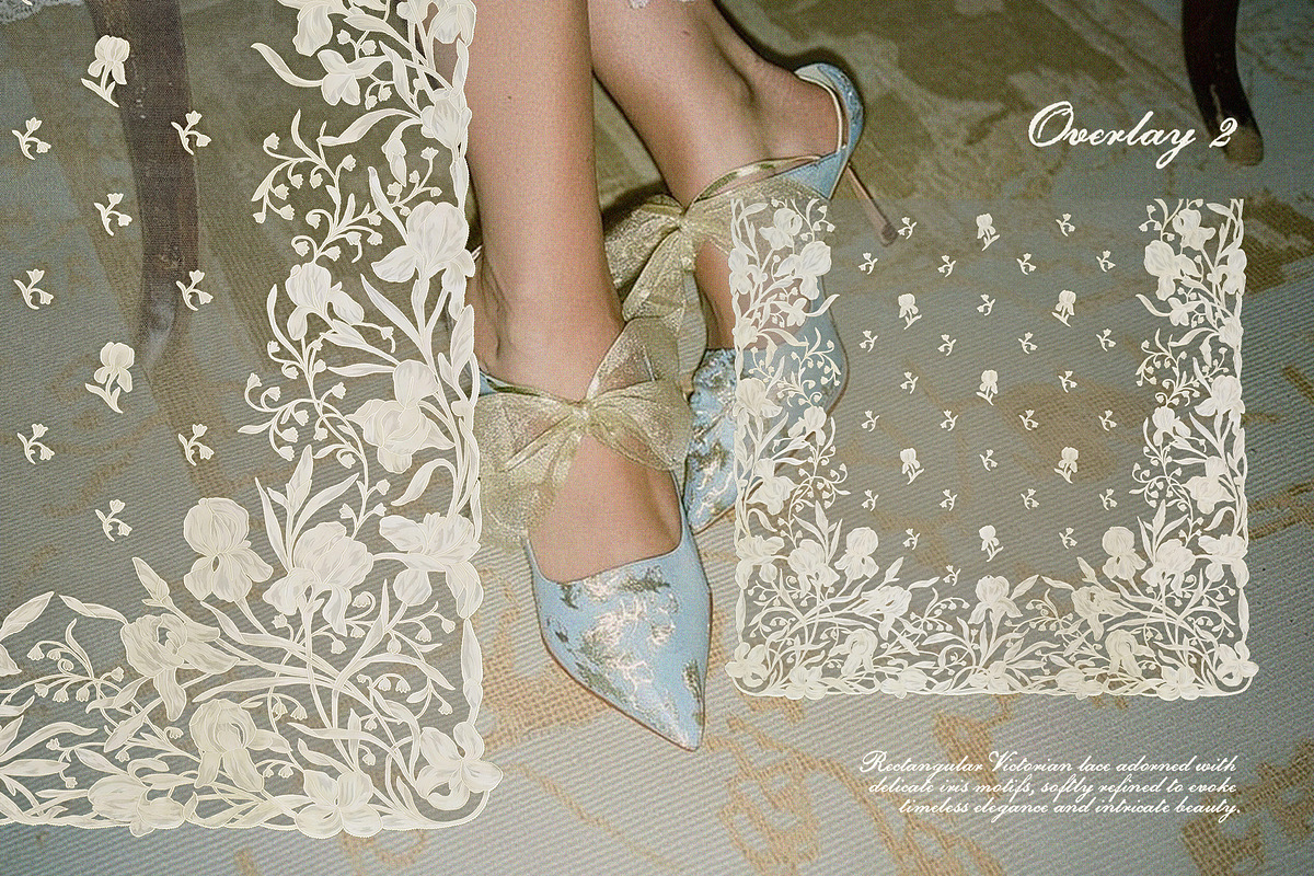 Vintage Lace Pieces Overlays, a Texture Graphic by Kaleriia (Photo 3 of 18)