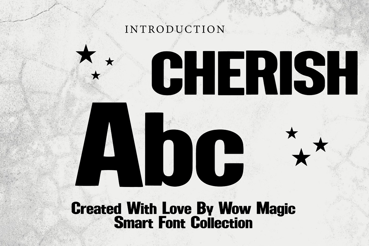 Cherish, a Slab Serif Font by Wow Magic (Photo 2 of 3)