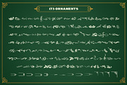 Brown Hunter Victorian Set, a Serif Font by alit design (Thumbnail 29 of 32)