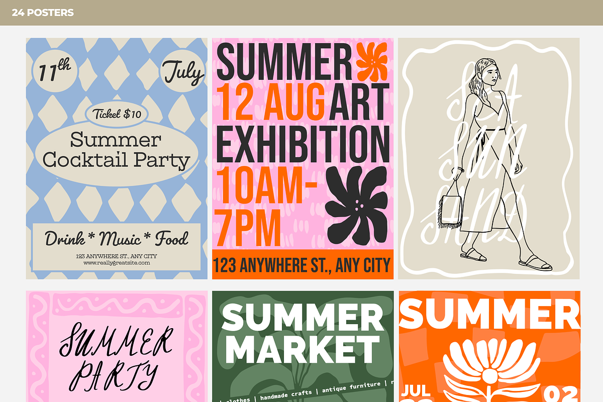 Summer Vibe (Vector Collection), a Seasonal Illustration by PixelAesthetic (Photo 13 of 19)