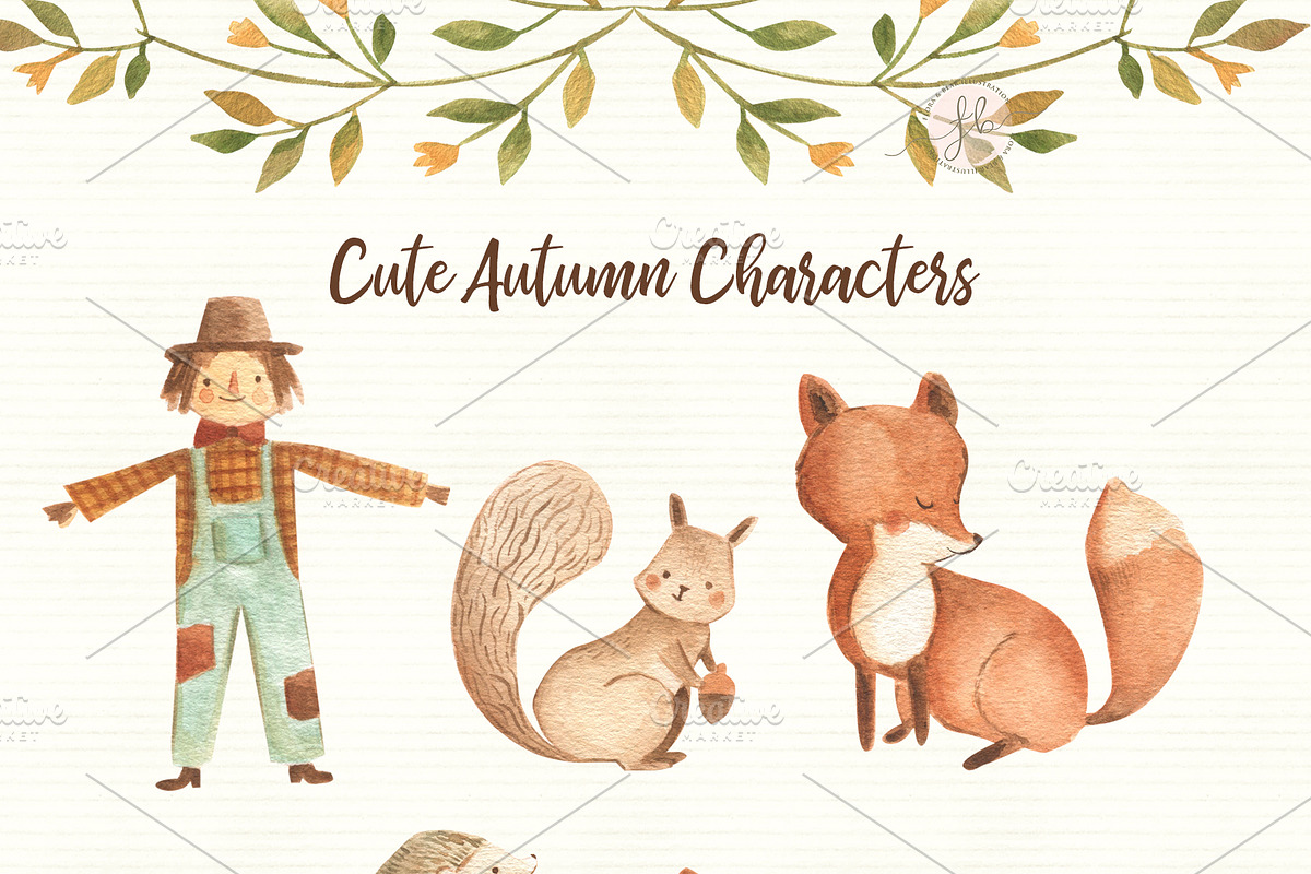 Little Pumpkin, an Animal Illustration by Flora+Bear (Photo 2 of 10)