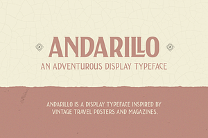Andarillo - Display Font