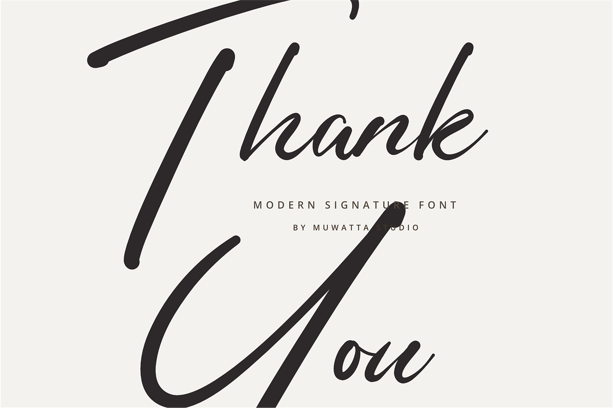 Sacrifice Modern Signature Font, a Script Font by Muwatta Studio (Photo 10 of 10)