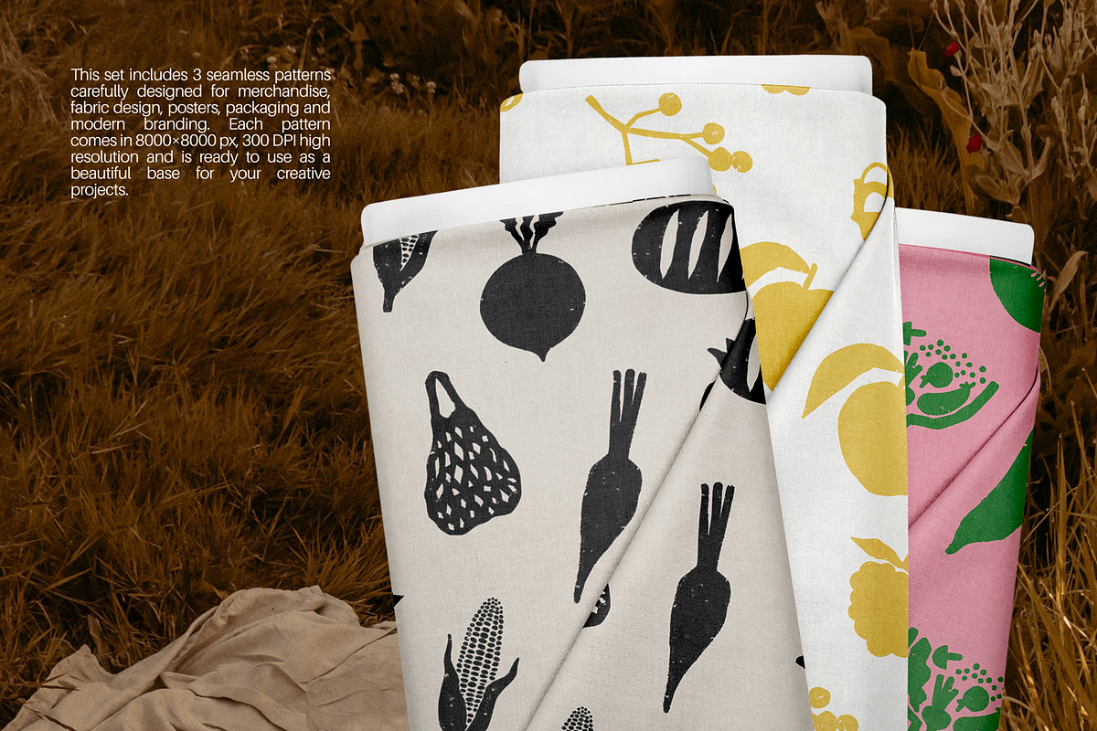 Farmers Market: 100+ Textured Food, a Food Illustration by Veyla (Photo 10 of 15)
