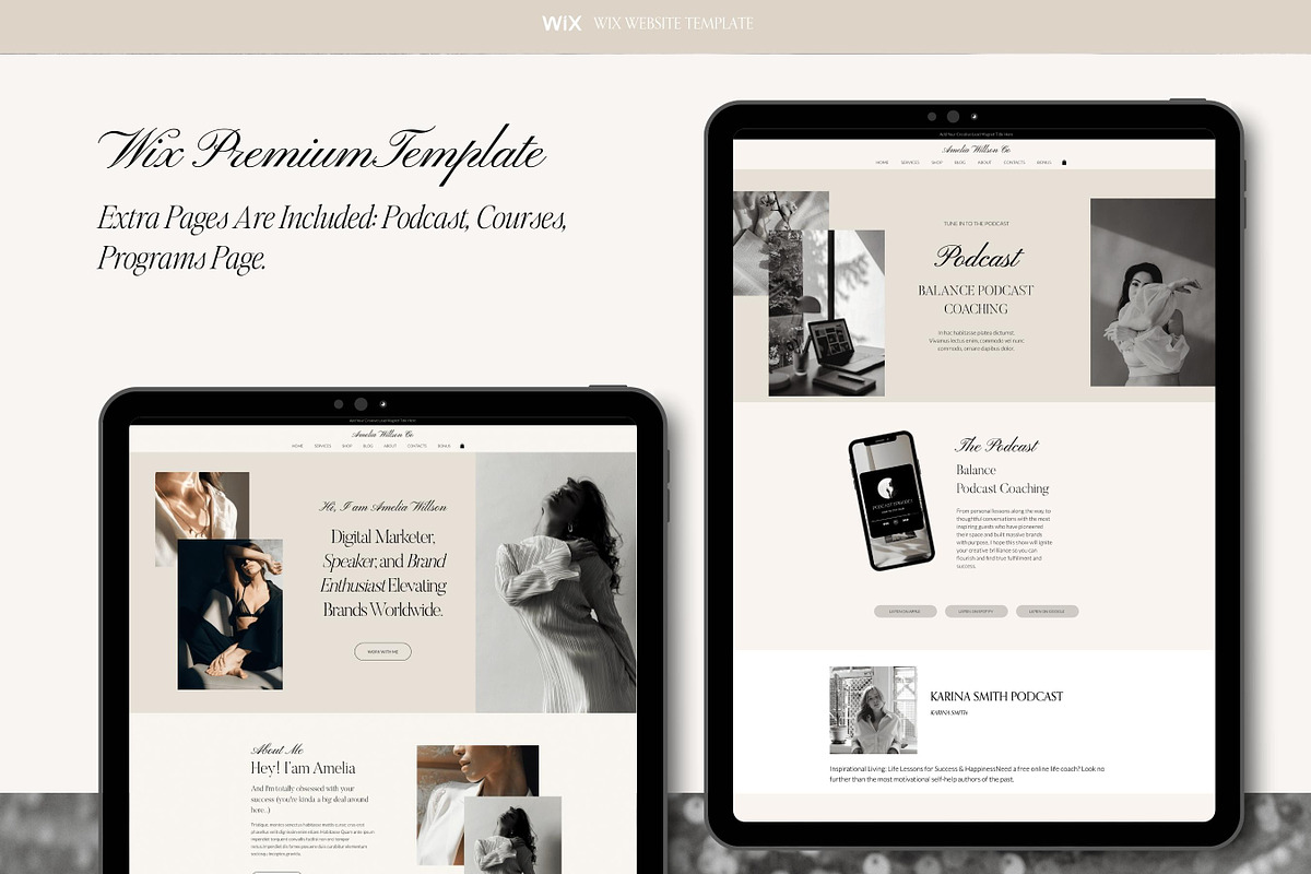 Wix Website Template for Coaches, a Wix Template by Presentibox (Photo 8 of 10)
