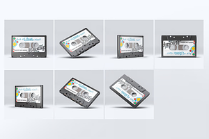 Cassette Tape Mock-Up, a Product Mockup by Se٧enStudio