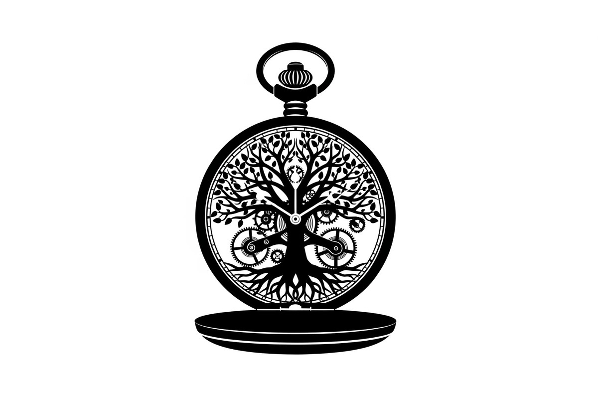 Steampunk Tree of Life Symbol Bundle, an Illustration by yasushie (Photo 30 of 31)
