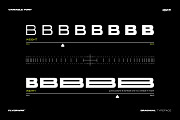 Brachial - Ultra Wide Font, a Sans Serif Font by FLYERWRK (Thumbnail 8 of 10)