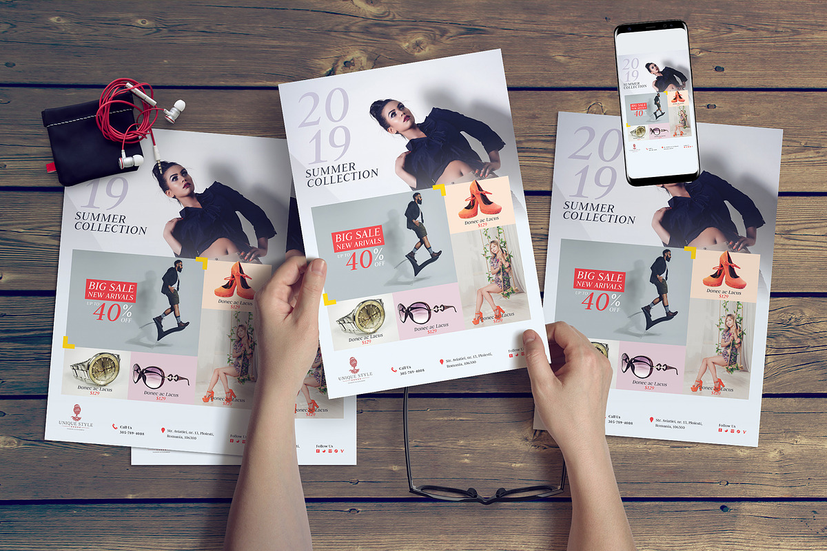 Fashion Flyer, a Flyer Template by floringheorghe (Photo 4 of 4)