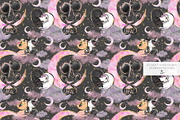 Valentine Cats Seamless Patterns Set, a Pattern Graphic by KaramfilaS (Thumbnail 3 of 17)