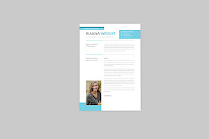 Riannna CopyWriter Resume Designer