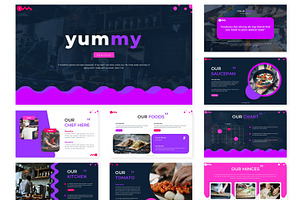 Yummy - KeynoteTemplate