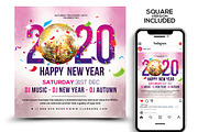 New Years Flyer Template, a Flyer Template by AfzaalGraphics (Thumbnail 3 of 3)