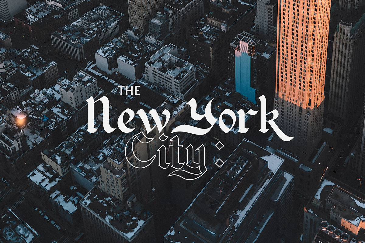 Alma Toran Typeface preview 4
