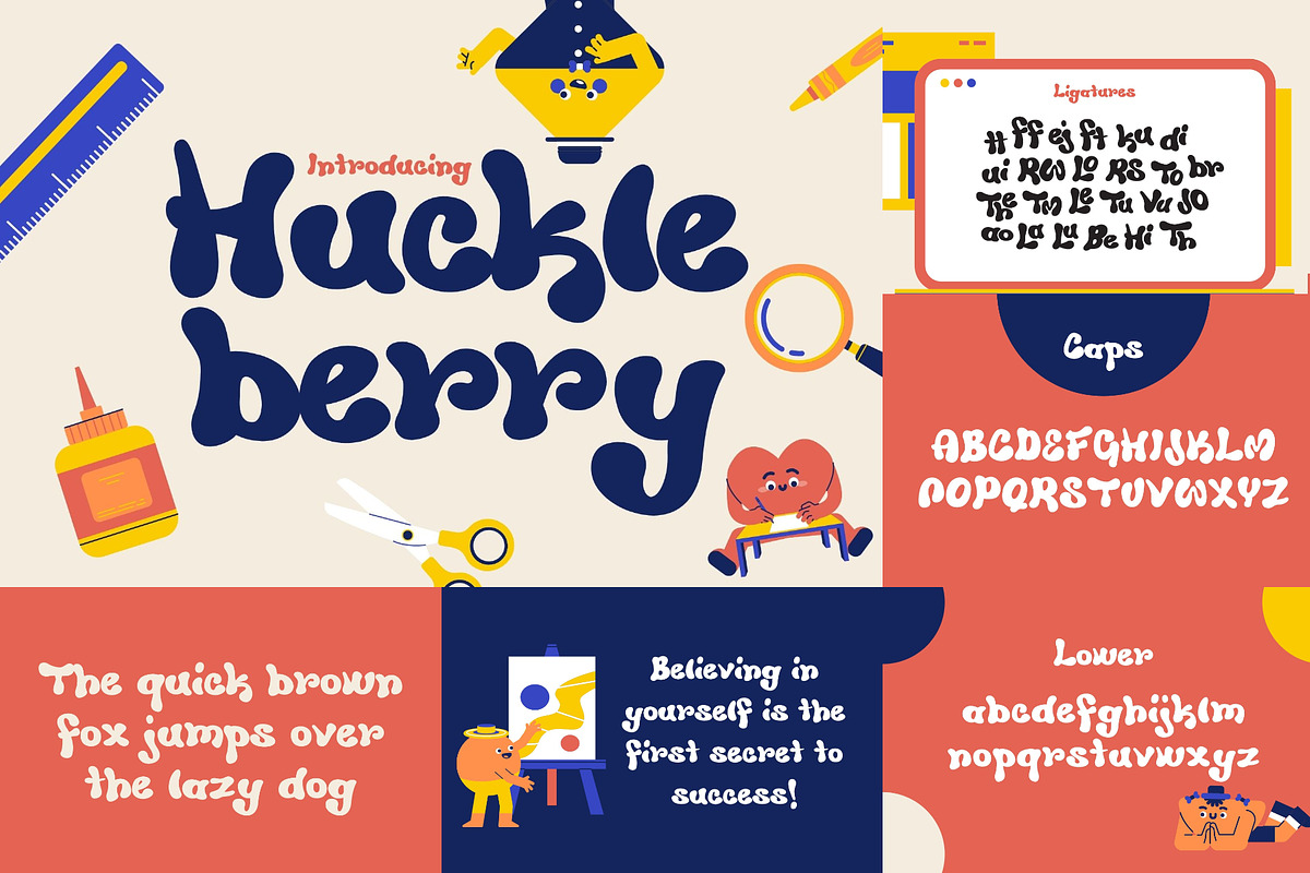 Weird Font Bundle - 30 Typefaces!, a Serif Font by HipFonts (Photo 7 of 15)