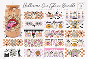 Halloween Beer Can Glass Wrap Bunde, a Pattern Graphic by Orange Brush Studio (Thumbnail 1 of 4)