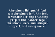 Christmas Hollynight Font, a Serif Font by QR Design Studio (Thumbnail 4 of 11)