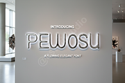Pewosu | Elegant Modern Serif Typefa, a Font by Astuti Studio (Thumbnail 1 of 16)
