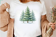 Watercolor Navy Gold Ornaments, a Seasonal Illustration by CreationArt (Thumbnail 6 of 7)