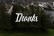 Weathertop Modern Script Typeface, a Script Font by edukka (Thumbnail 8 of 8)