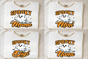 Spooky Halloween Family Bundle Png, an Object Graphic by EllaMaiyaali