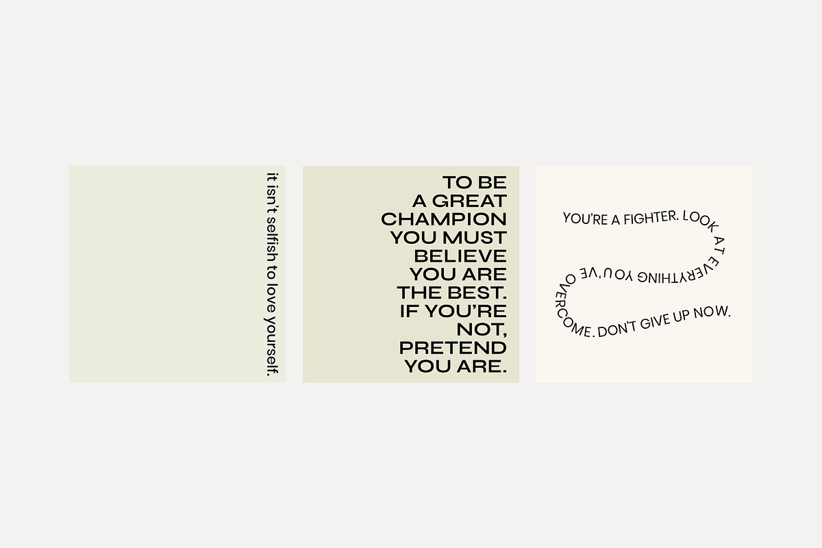Instagram Quotes Posts Stories PS, a Social Media Template by Love Radiation Studio (Photo 5 of 19)