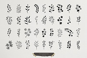Modern graphic elements. Art leaves, an Object Graphic by white angel arts (Thumbnail 9 of 19)