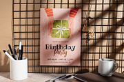 12 Birthday Greeting Cards, a Person Illustration by IuliiaSavko (Thumbnail 6 of 8)