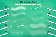 3D Letters Toolkit for Affinity, a Brush Add-On by Aurelie Maron (Thumbnail 2 of 7)